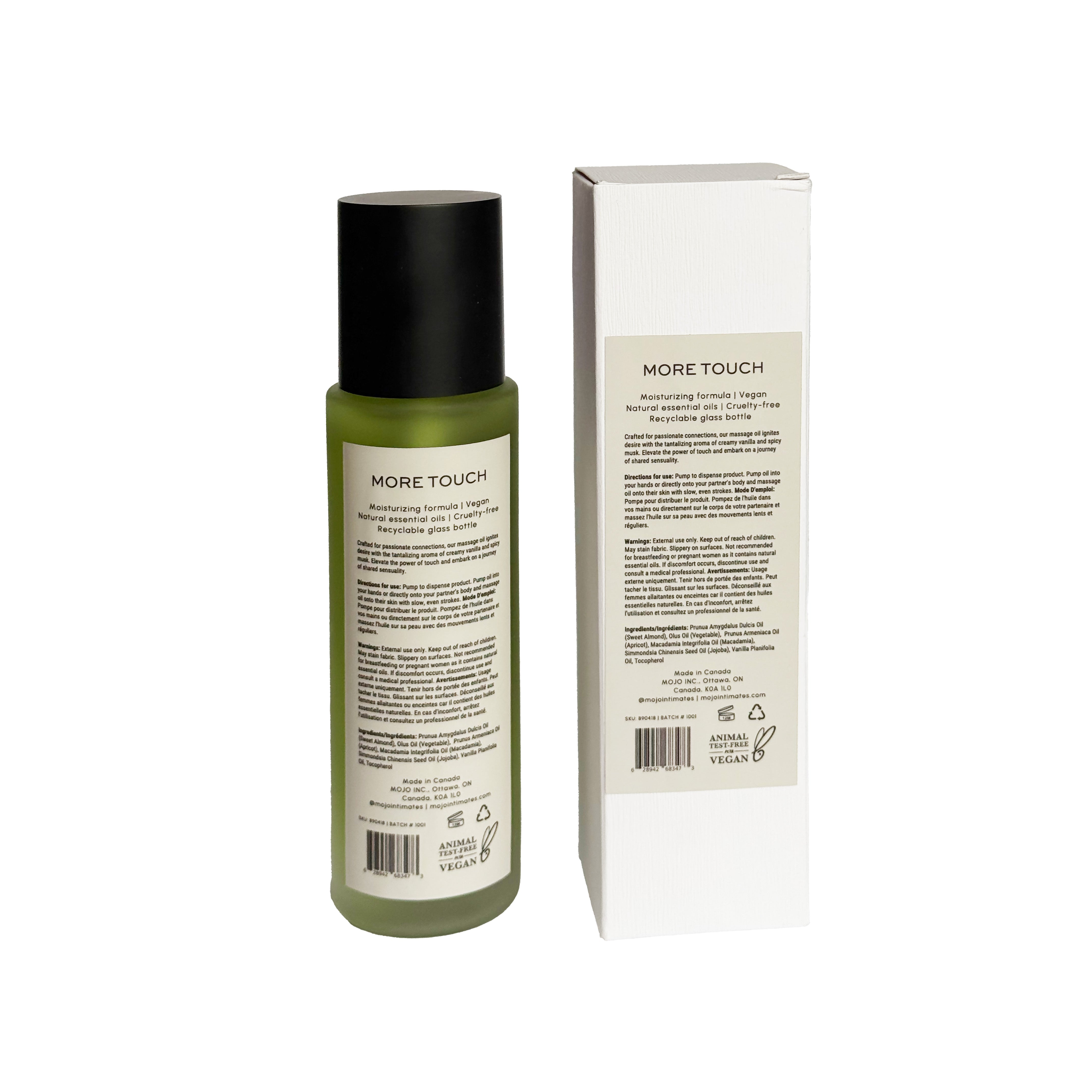 Huile de Massage en Couple MOJO Vanille Coquine – 100 ml/3,4 fl. oz.