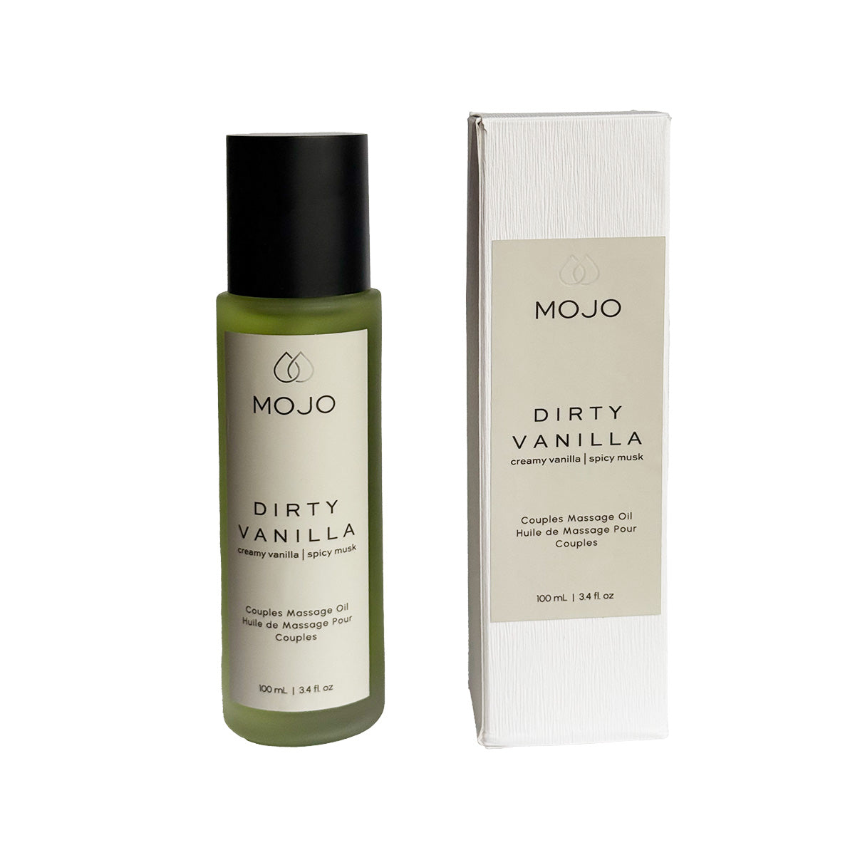 Huile de Massage en Couple MOJO Vanille Coquine – 100 ml/3,4 fl. oz.