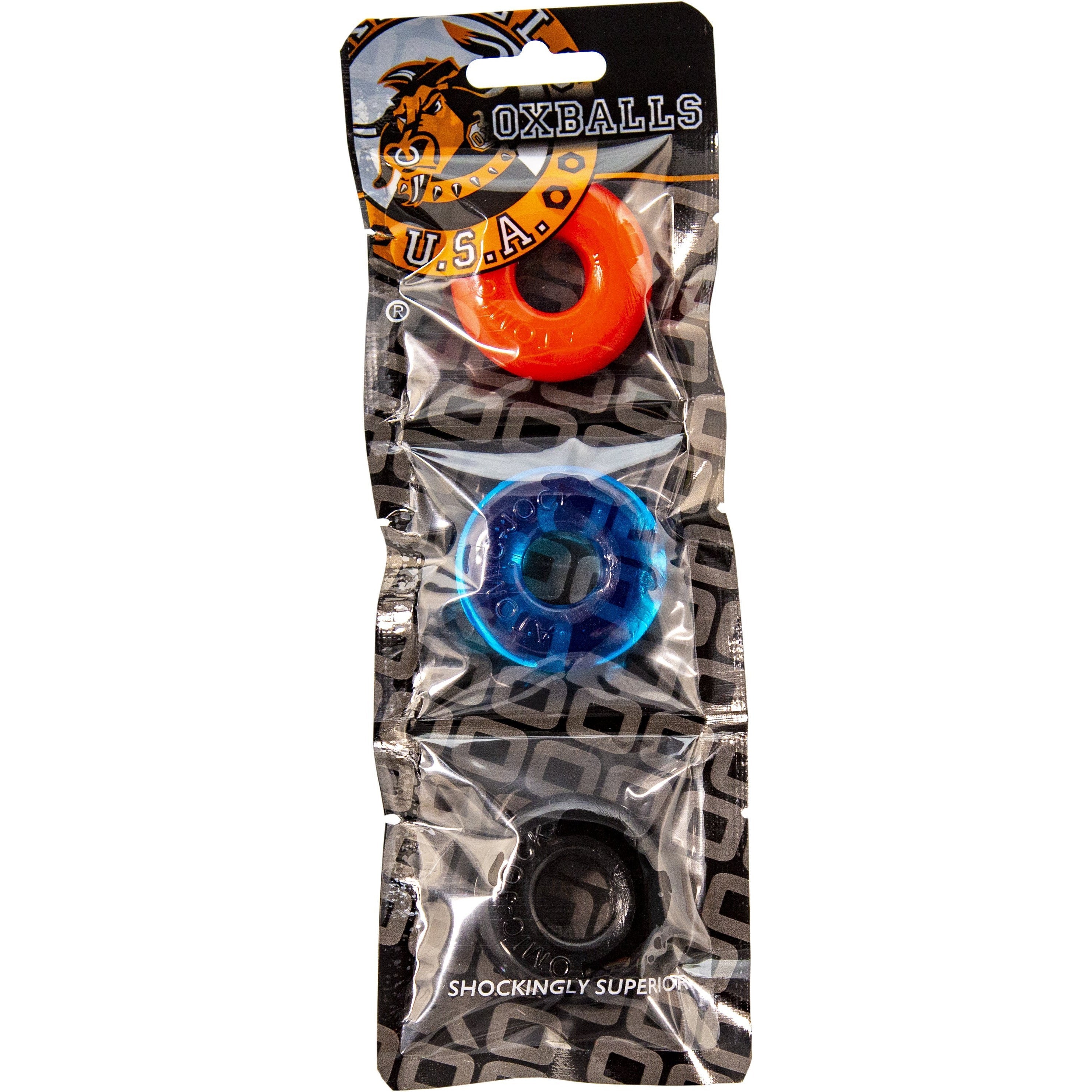 Oxballs Ringer Cockring – Paquet de 3