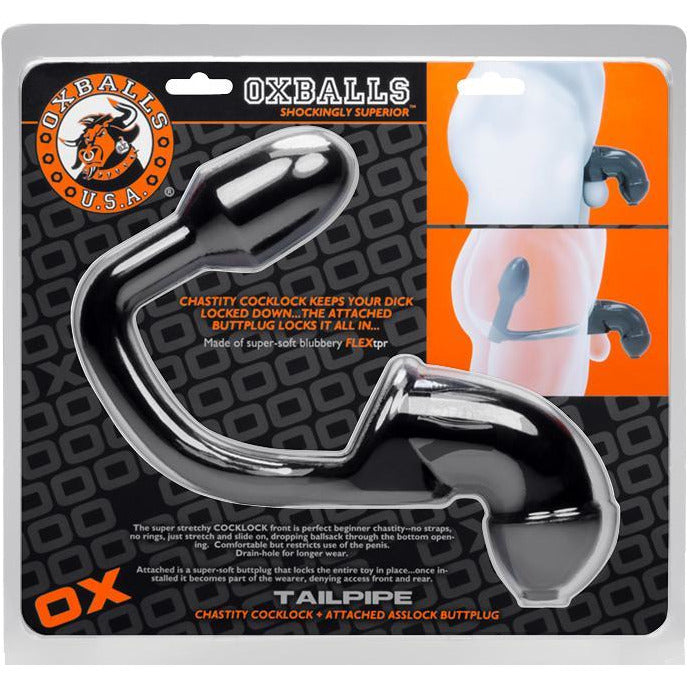 Oxballs Tailpipe – Ass-Lock et Cock-Lock