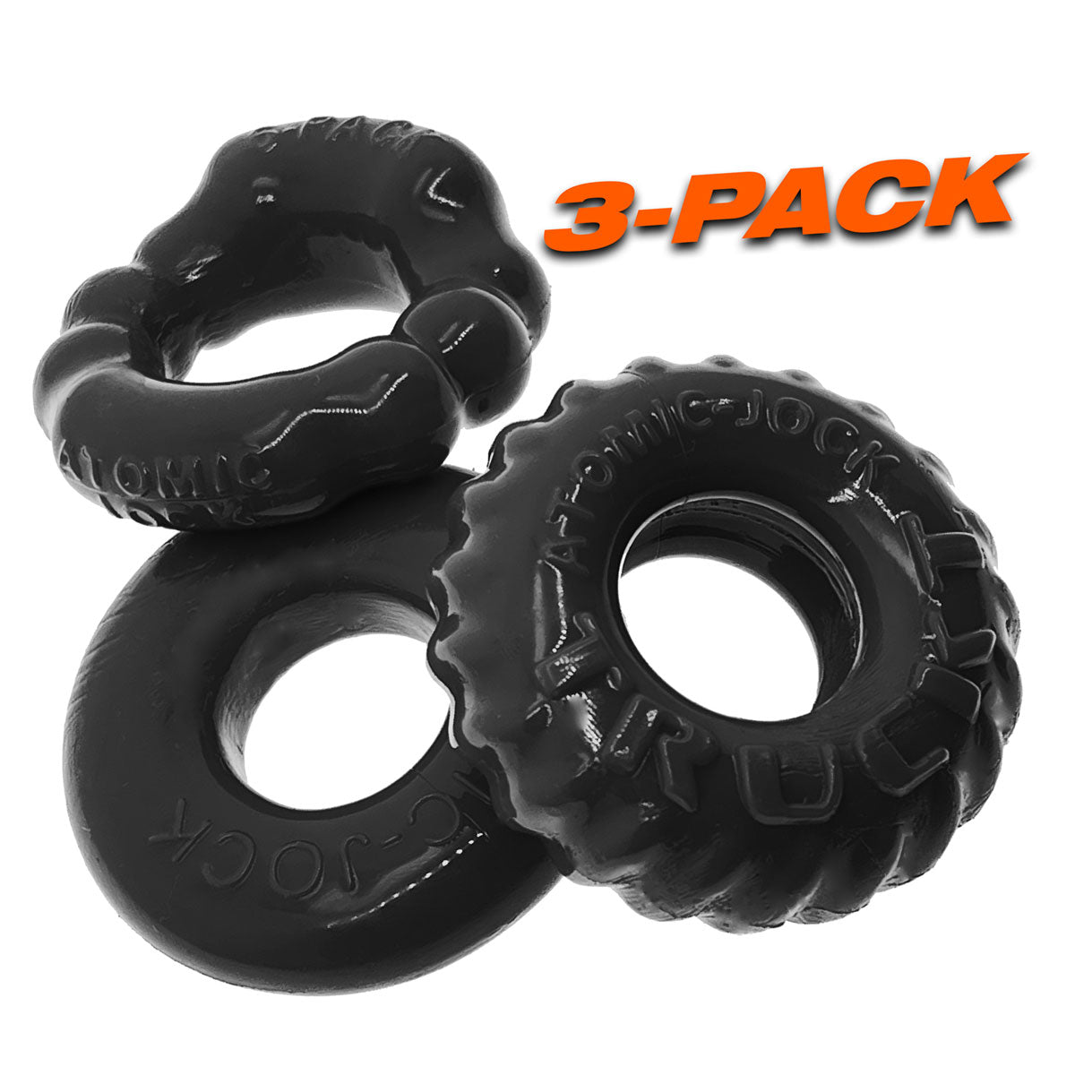 Oxballs - Anneaux de Cock Bonemaker 3-Pack - Noir