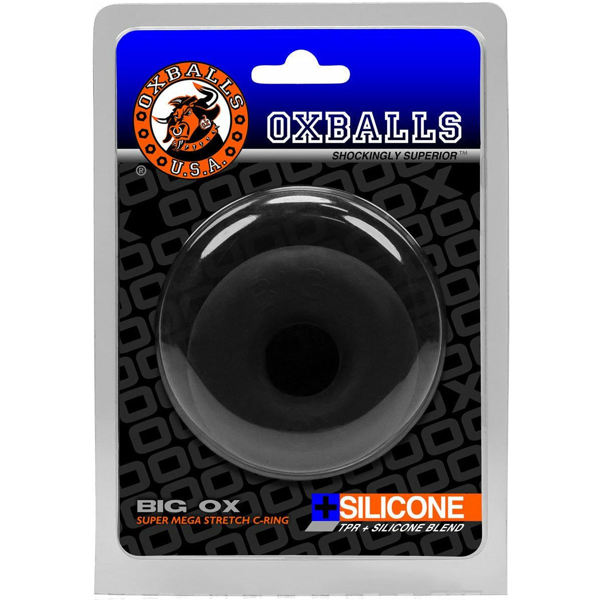 OXBALLS - Big Ox Cockring - Black Ice
