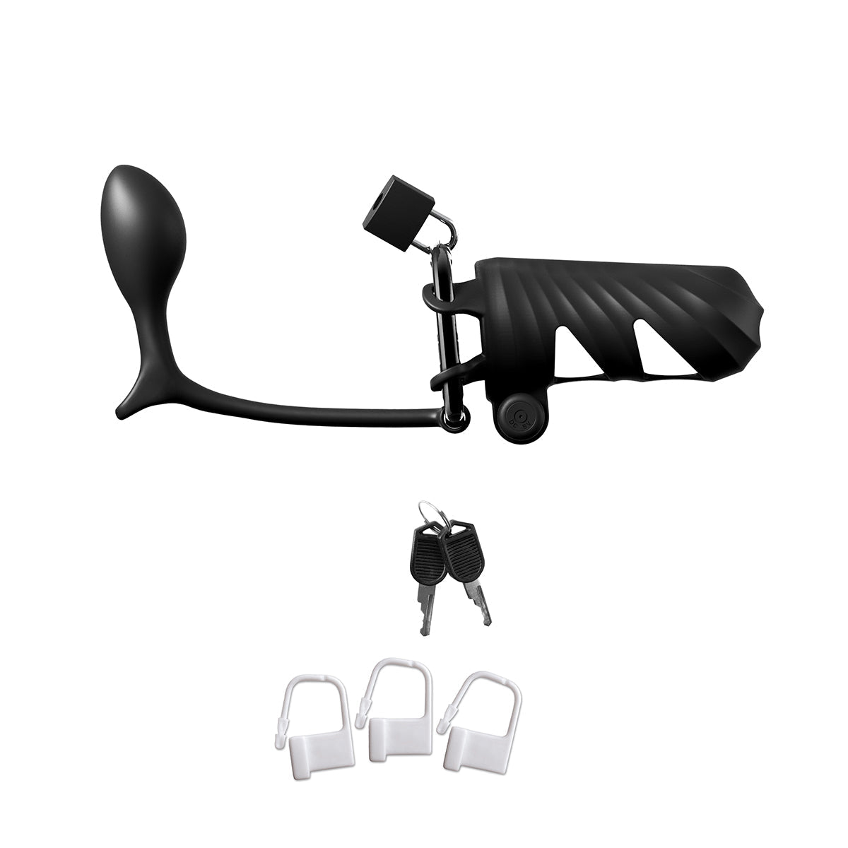 Pipedream - Fantasy C-Ringz – Remote Controlled Vibrating Cock Blocker with Ass-Gasm Plug