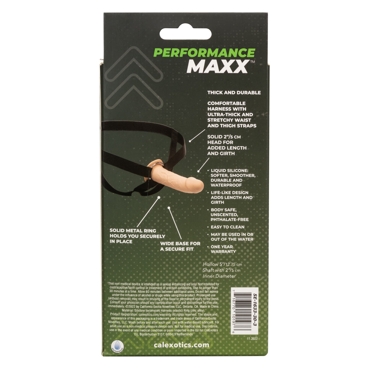 CalExotics® - Performance Maxx™ - Life-Like Penis Extension With Harness – Ivory