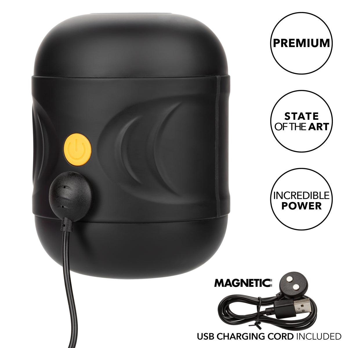 CalExotics® - Boundless™ - Masturbateur double moteur – Noir