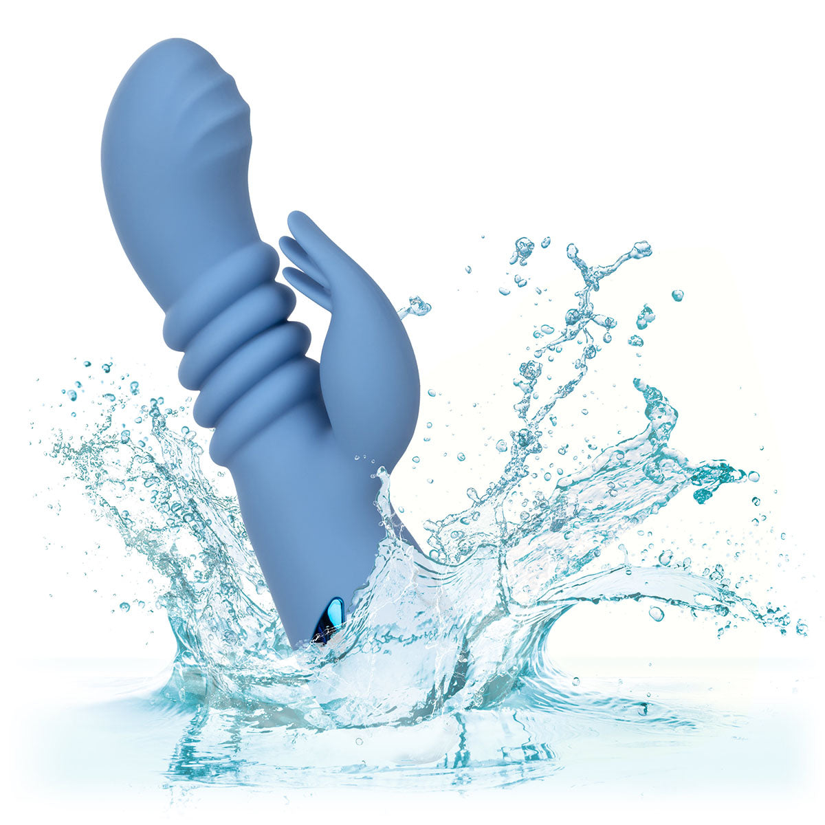 CALEXOTICS® - California Dreaming - Santa Cruz Coaster Dual Vibrator - Blue