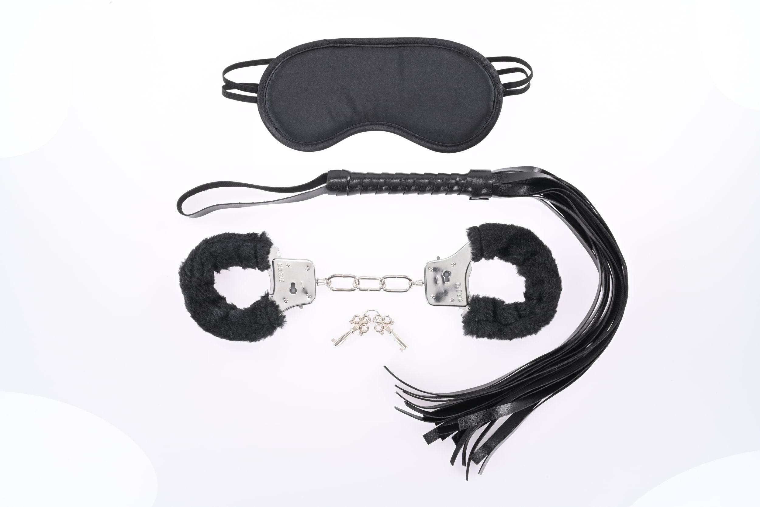 Sportsheets Sex & Mischief – 3 Piece S&M Intro Kit – Black