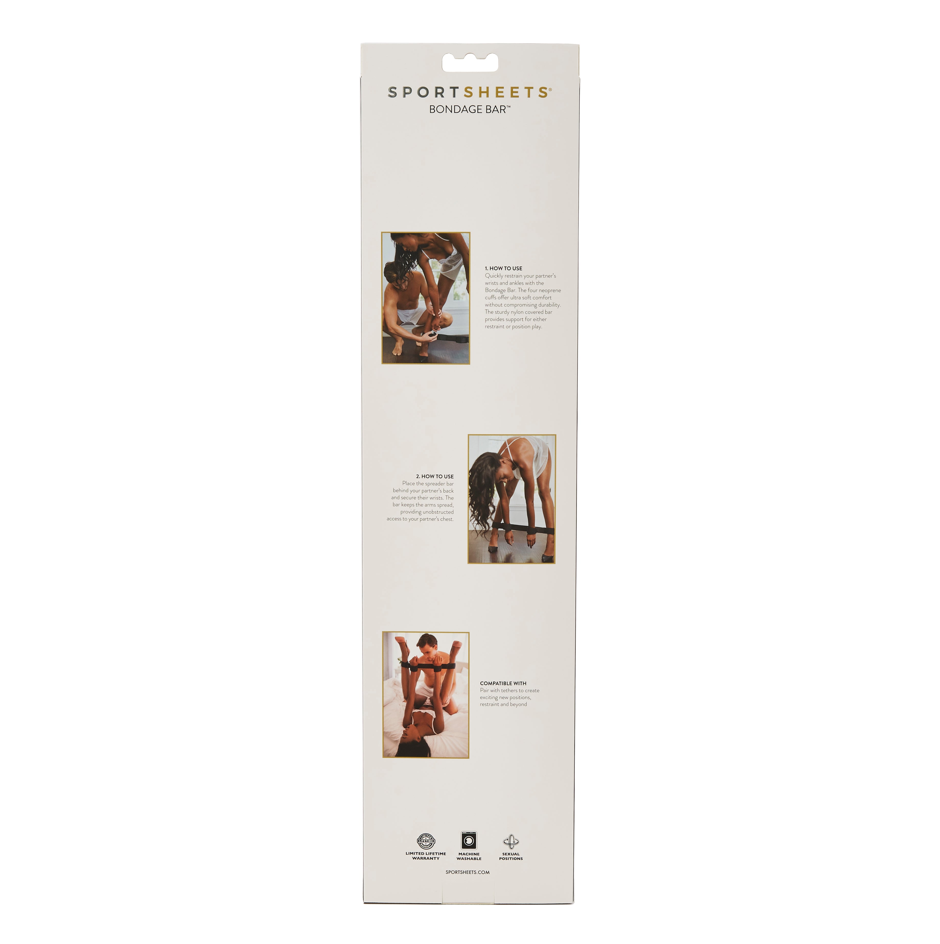 Sportsheets Bondage Bar - Spreader
