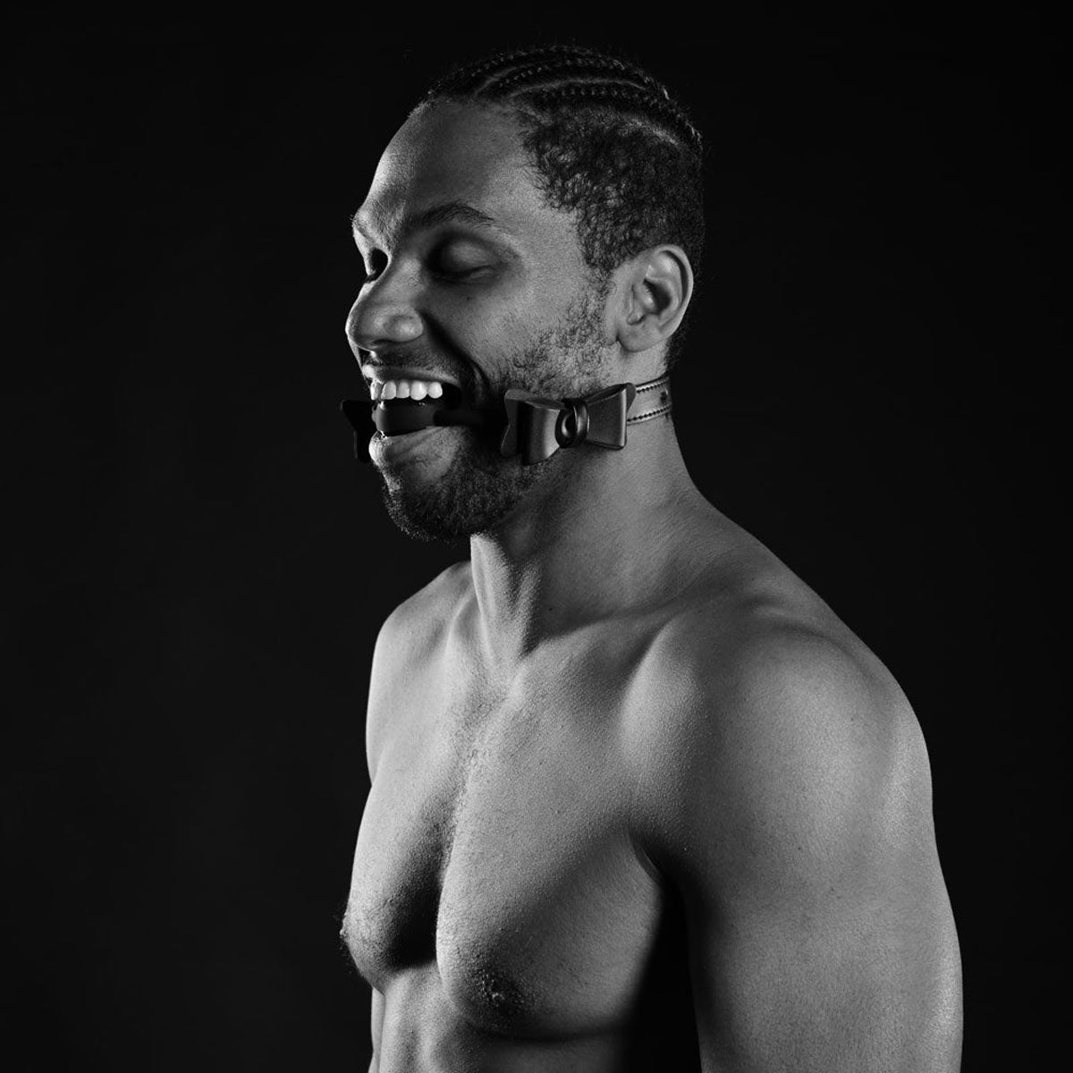 Sportsheets - Sincerely - Bow Tie Ball Gag - Black