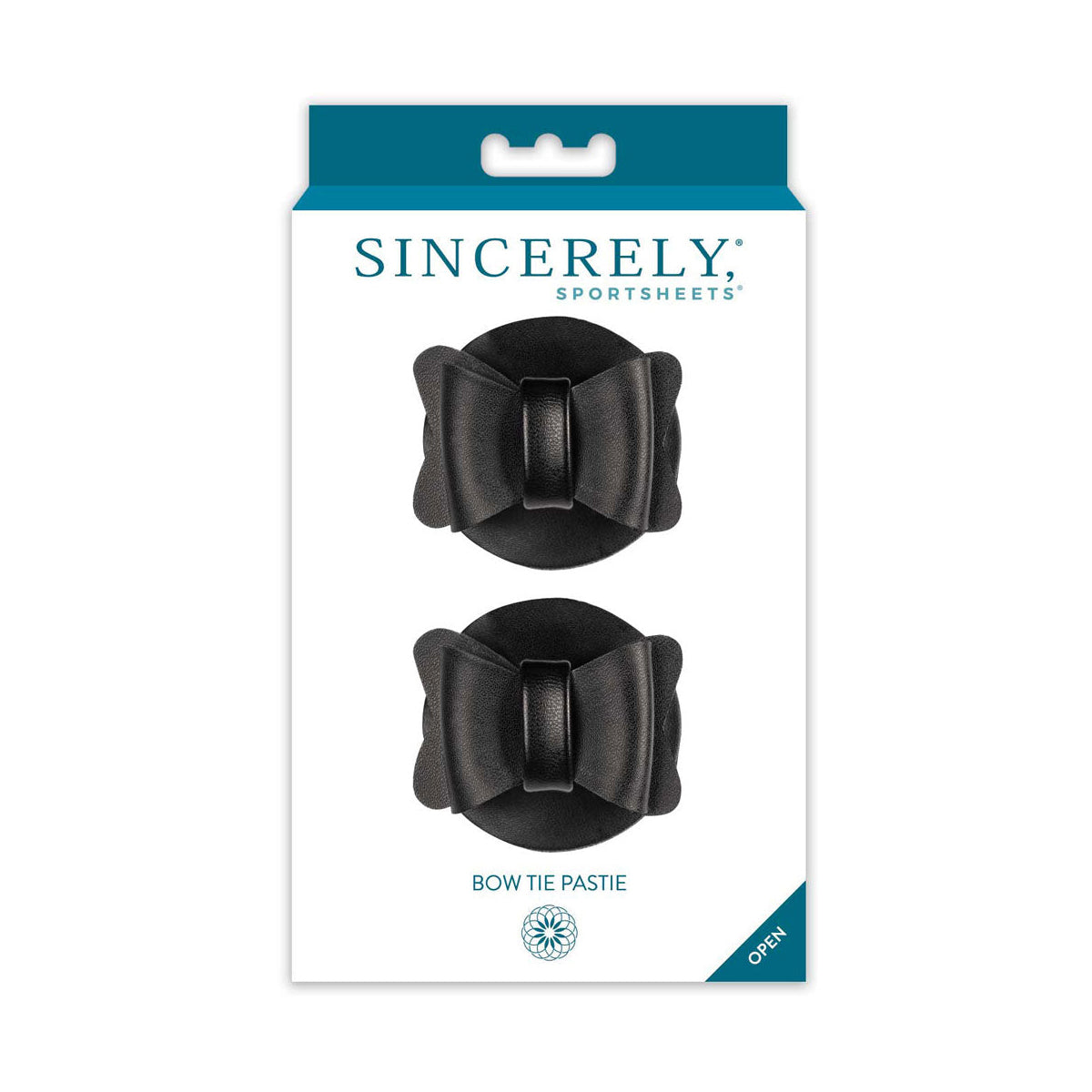 Sportsheets - Sincerely Bow Tie Pastie - Black