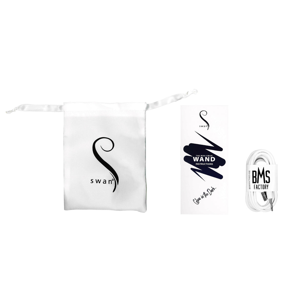 Swan - La baguette Mini Swan® - Luminescente dans le noir - Bleue