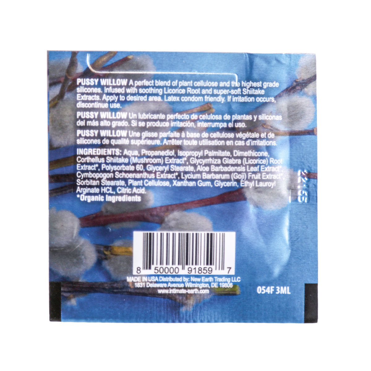 Intimate Earth Pussy Willow Silk Hybrid Glide – Sachet 3 ml