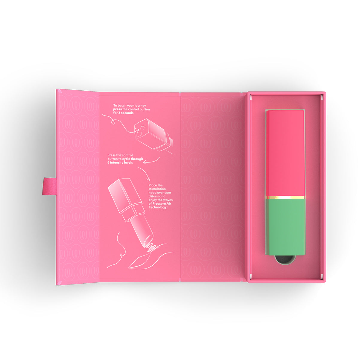 Womanizer® - Beauty – Clitoral Stimulator – Green/Pink