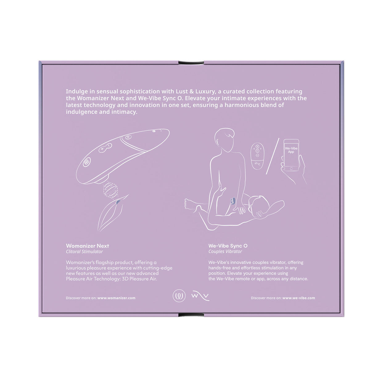 We-Vibe & Womanizer Lust & Luxury Collection