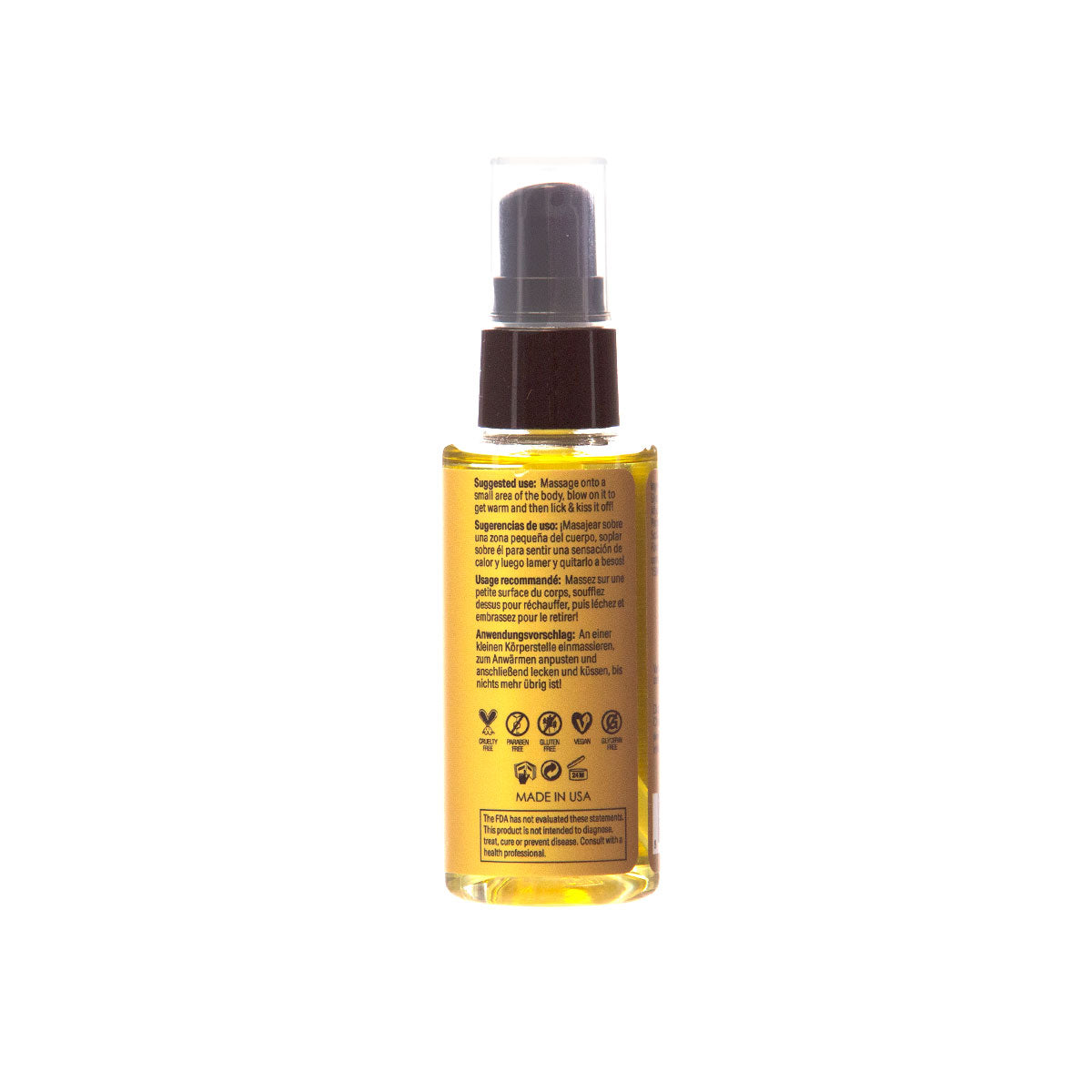 sensuva - SIZZLE LIPS - Warming Edible Gel - 2 fl oz / 59 ml - Pina Colada