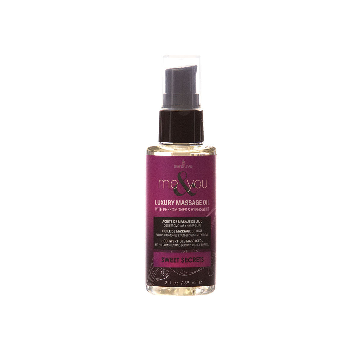 Sensuva Me & You Huile de massage Sweet Secrets 59 ml