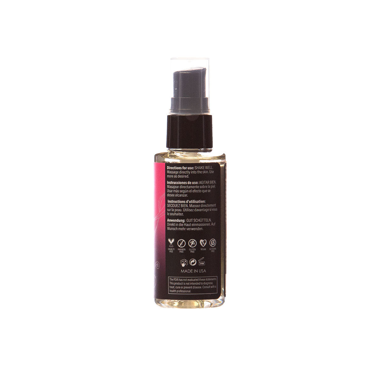 Sensuva Me & You Massage Oil Sensual Bliss 2 oz