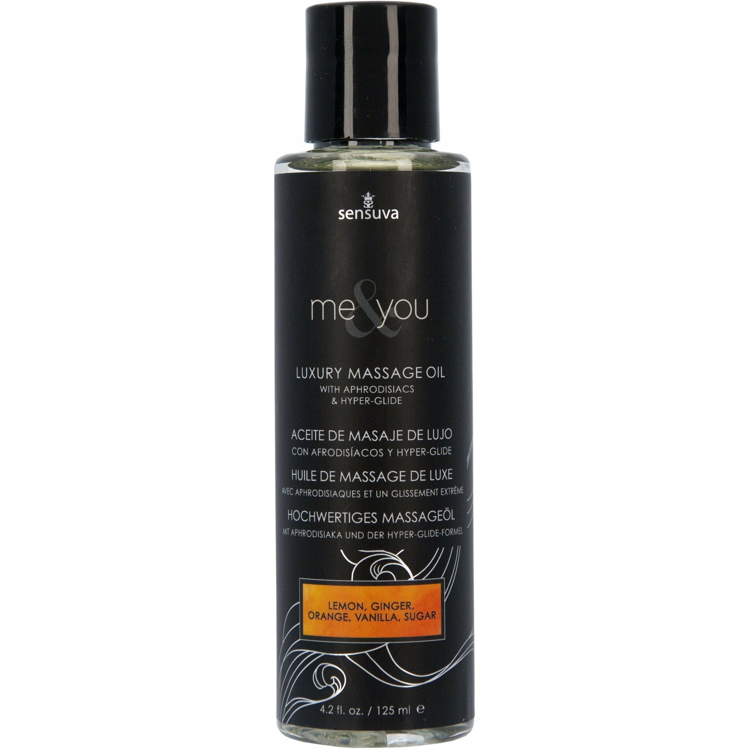 Sensuva Me&You – Huile de Massage de Luxe – 125 ml - Agrumes & Sucre