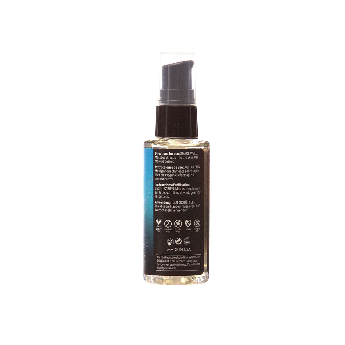 Sensuva Me & You Massage Oil Sweet Temptation 2 oz