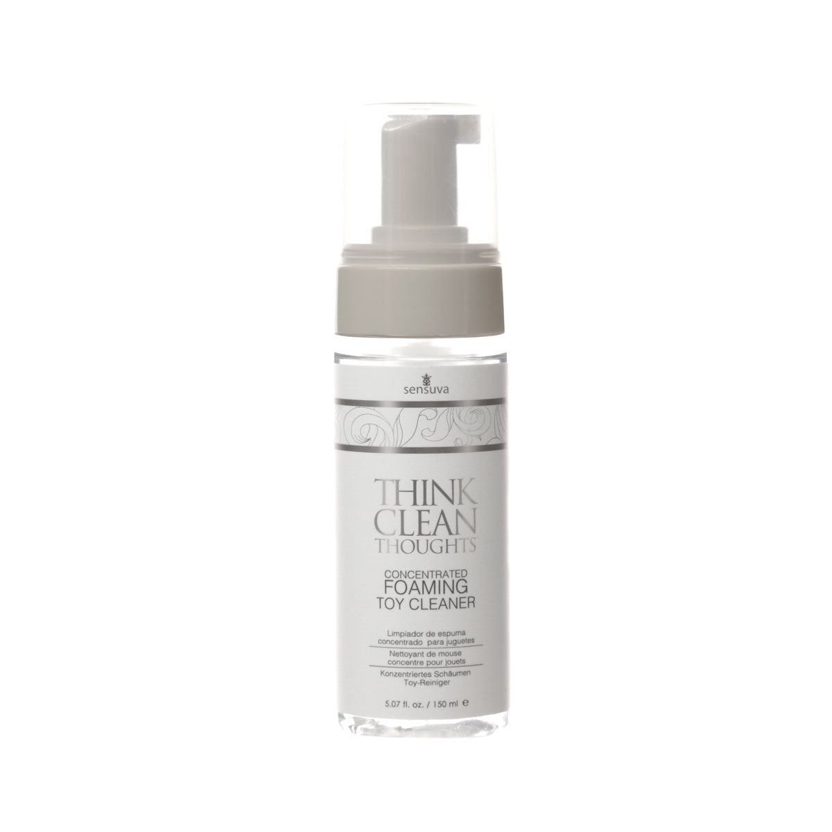 Sensuva Think Clean Thoughts Nettoyant Moussant Antibactérien pour Jouets 150ml