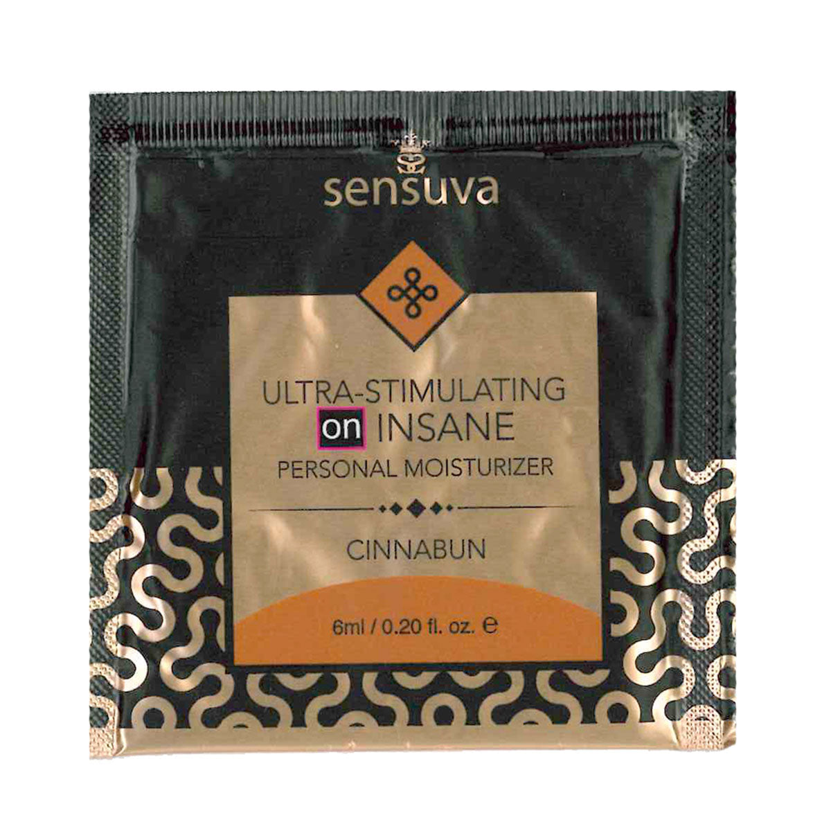 Sensuva – Ultra-Stimulating ON INSANE - Pain au lait à la cannelle - Sachet 6ml/0.20 fl oz.