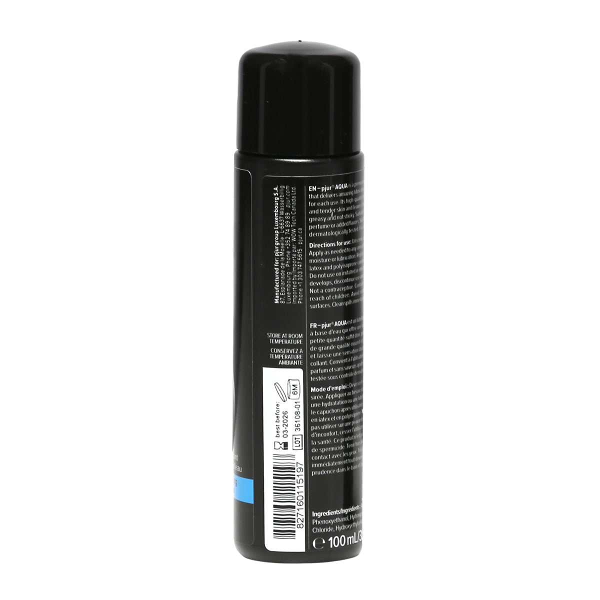 pjur® - AQUA - Water-Based Personal Lubricant - 100 mL