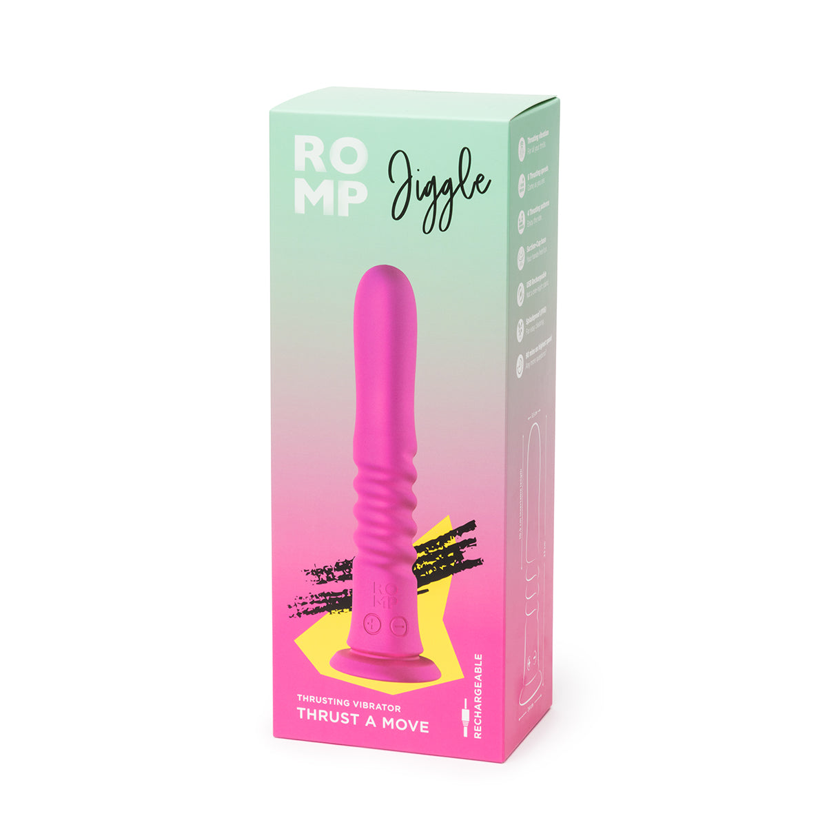 ROMP Jiggle Thrusting Vibrator