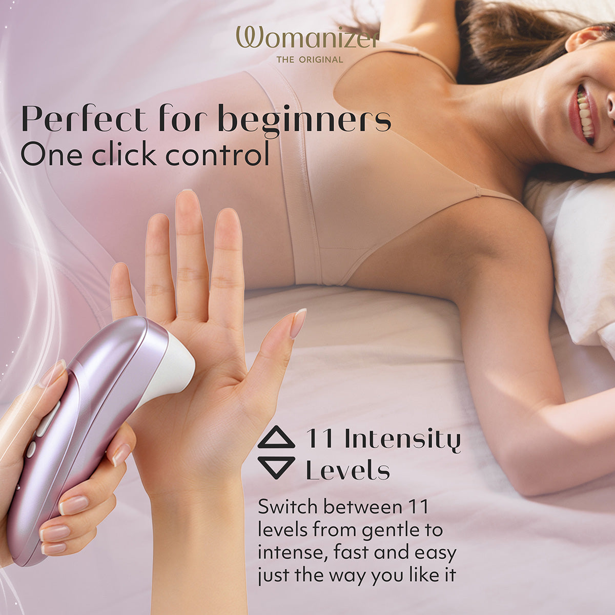 Womanizer Pro – Clitoral Stimulator – Lilac