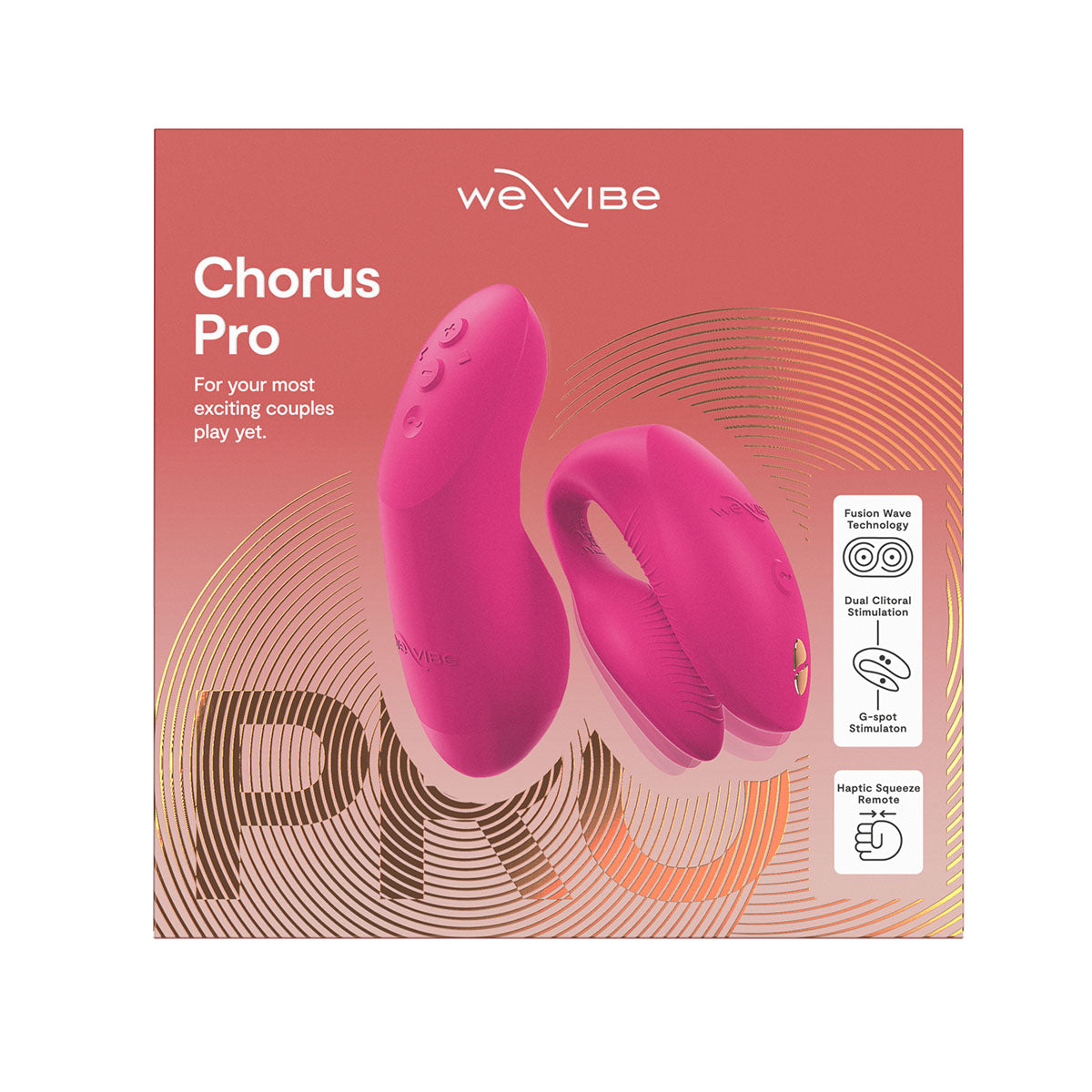 We-Vibe® Chorus Pro – Rose Électrique