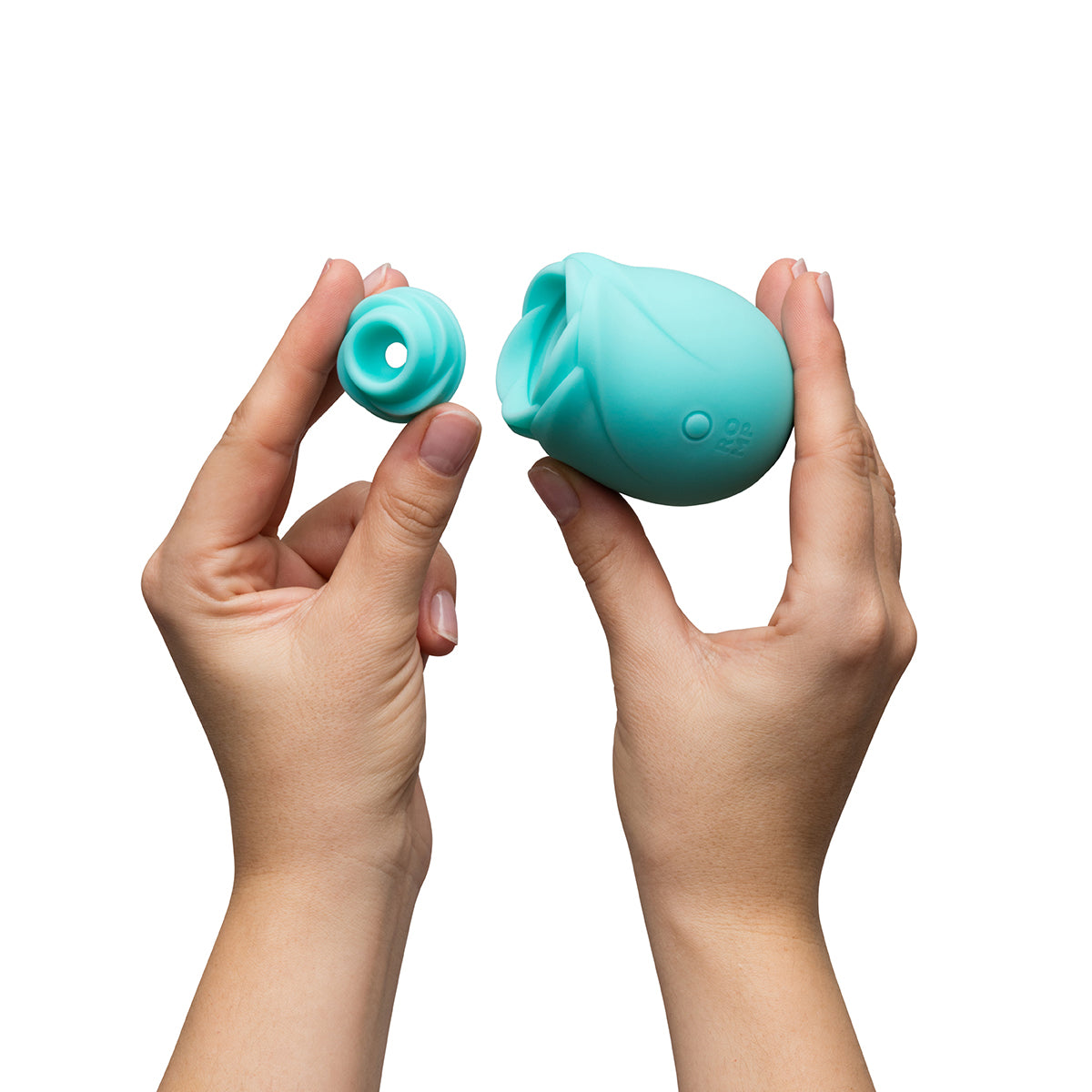ROMP – Rose Glow – Clitoral Stimulator – Glow-In-The-Dark Blue