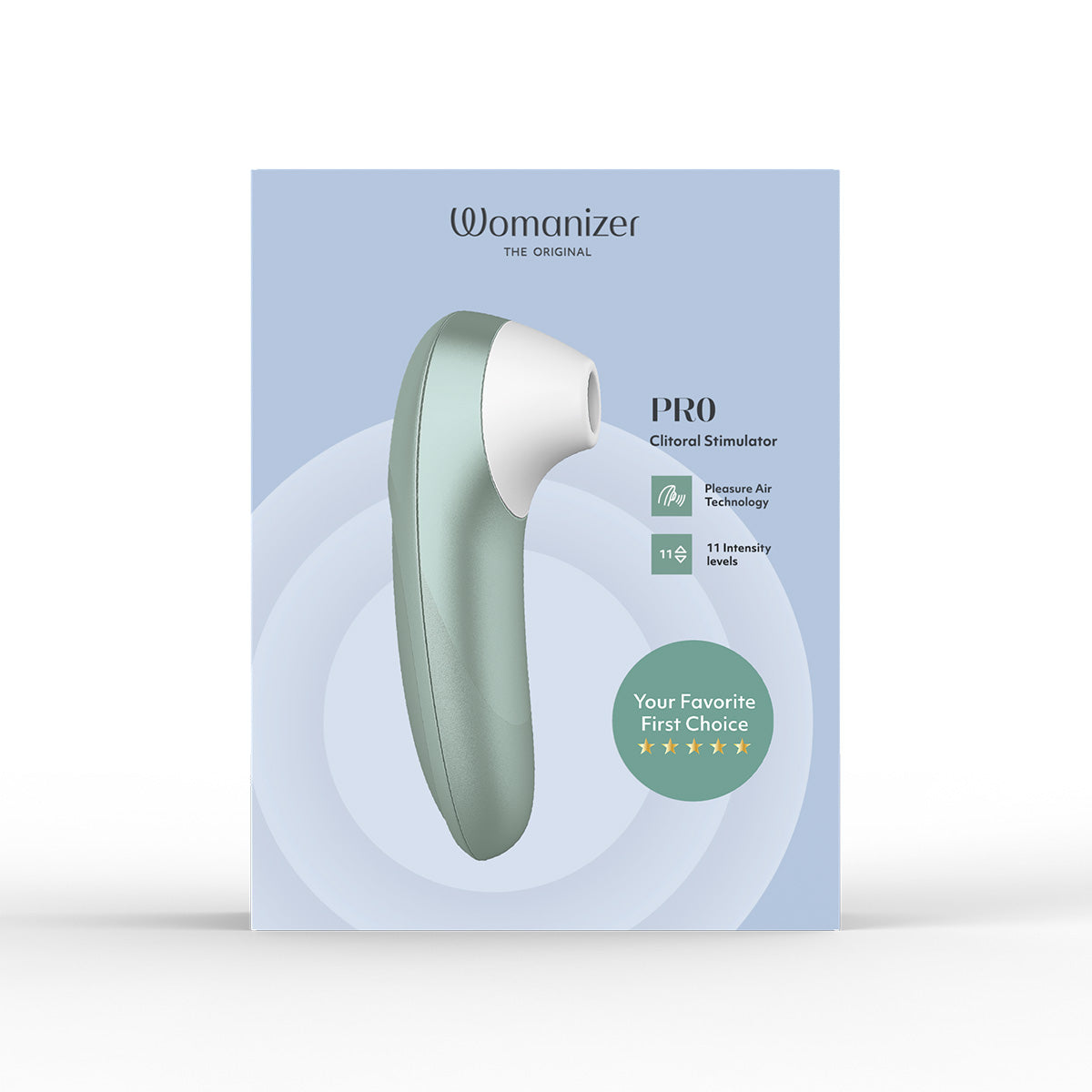 Womanizer Pro – Stimulateur Clitoridien – Vert Sauge