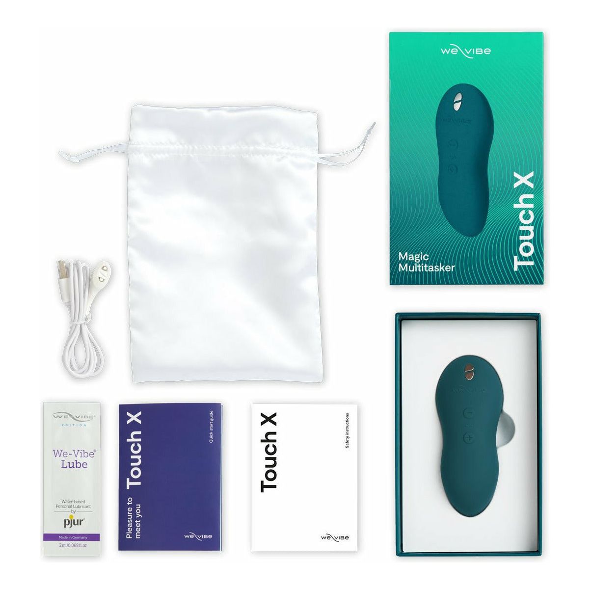 We-Vibe® Touch X Magic Multitasker - Green Velvet