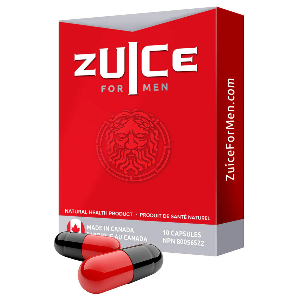 ZUICE for Men Male Enhancement Formulate - 10 capsules