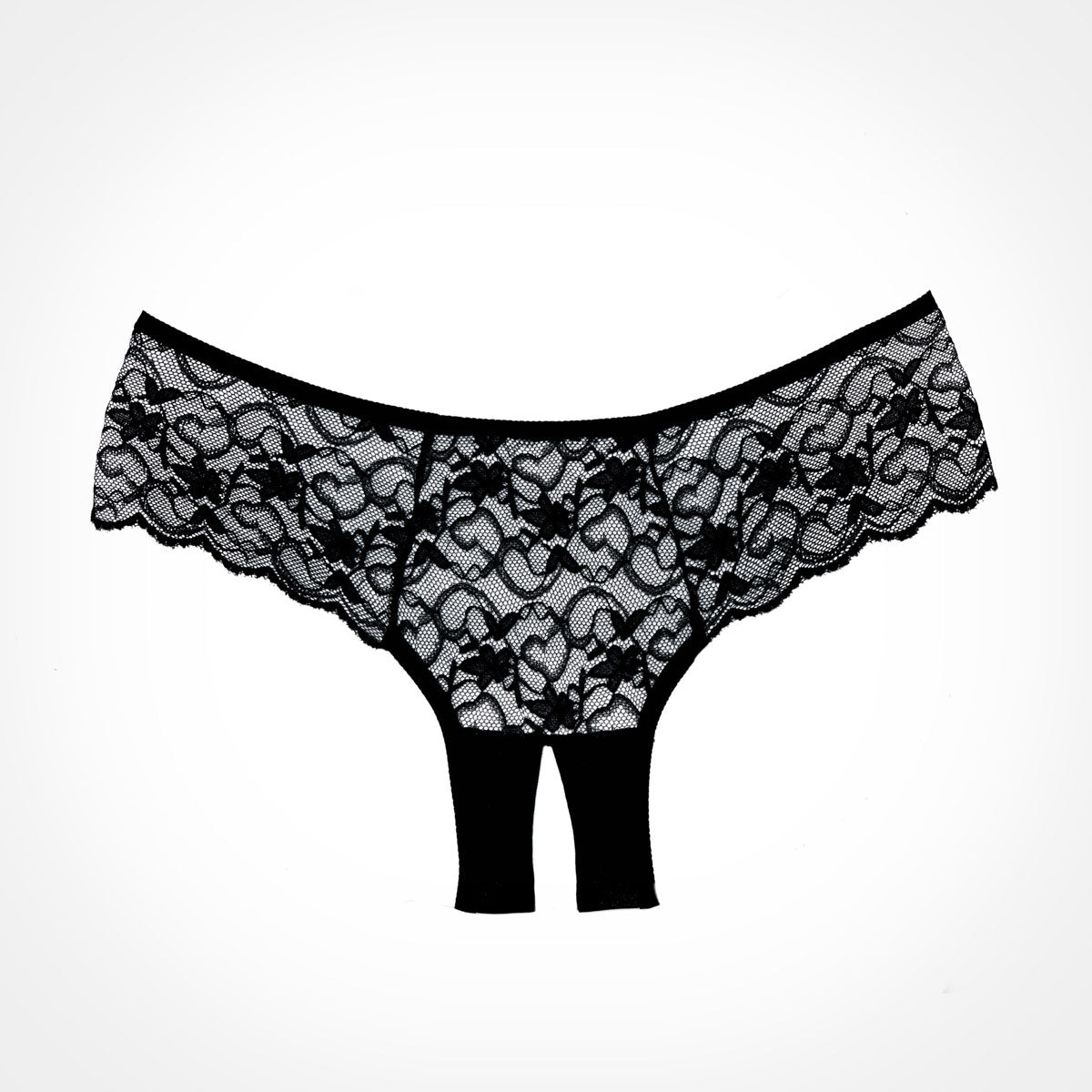 Adore by Allure - Sweetheart Panty - Black - One Size