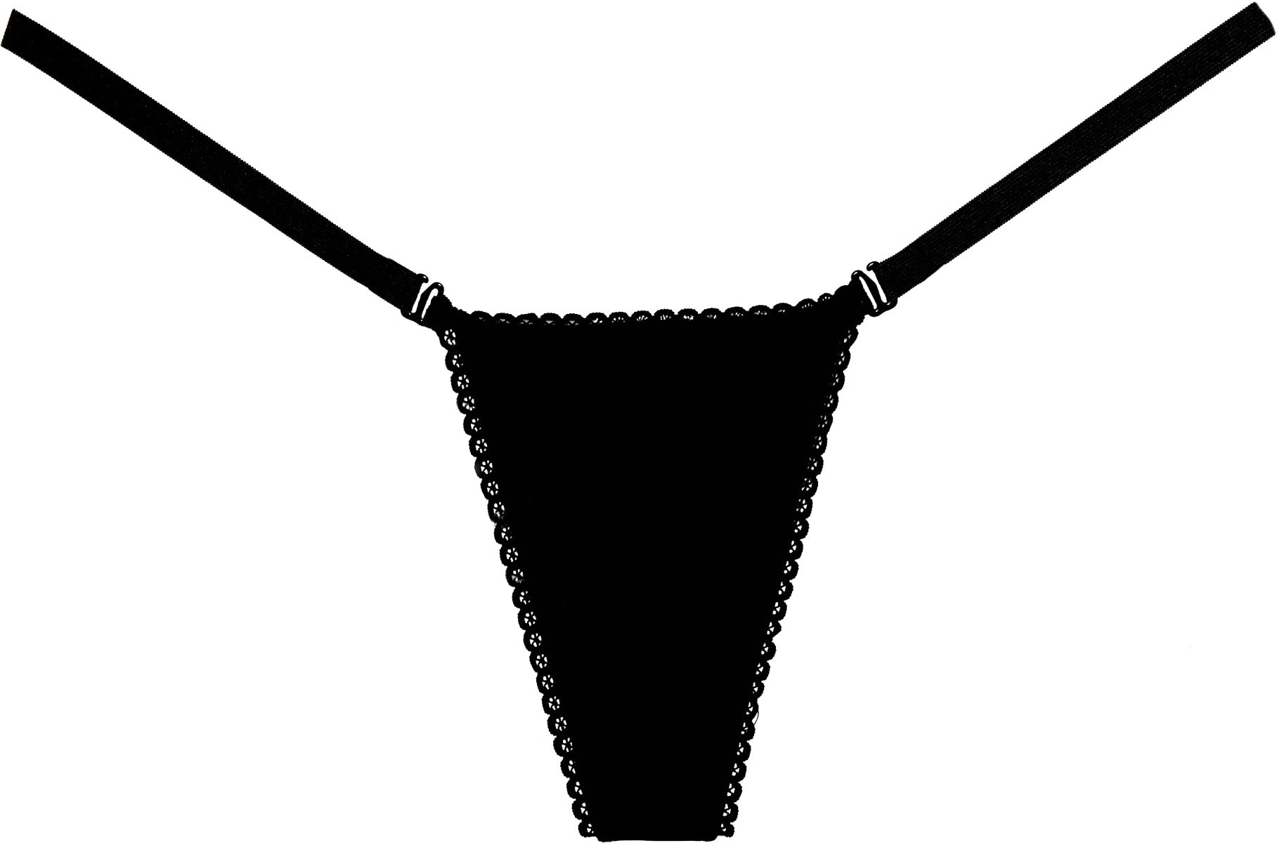 Adore by Allure - String Velours - Noir