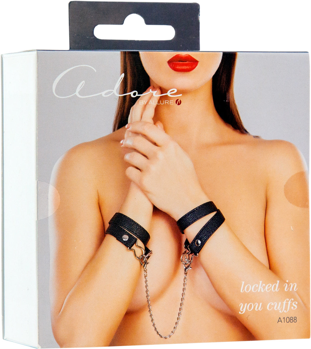 Adore by Allure - Locked in You Cuffs - Black