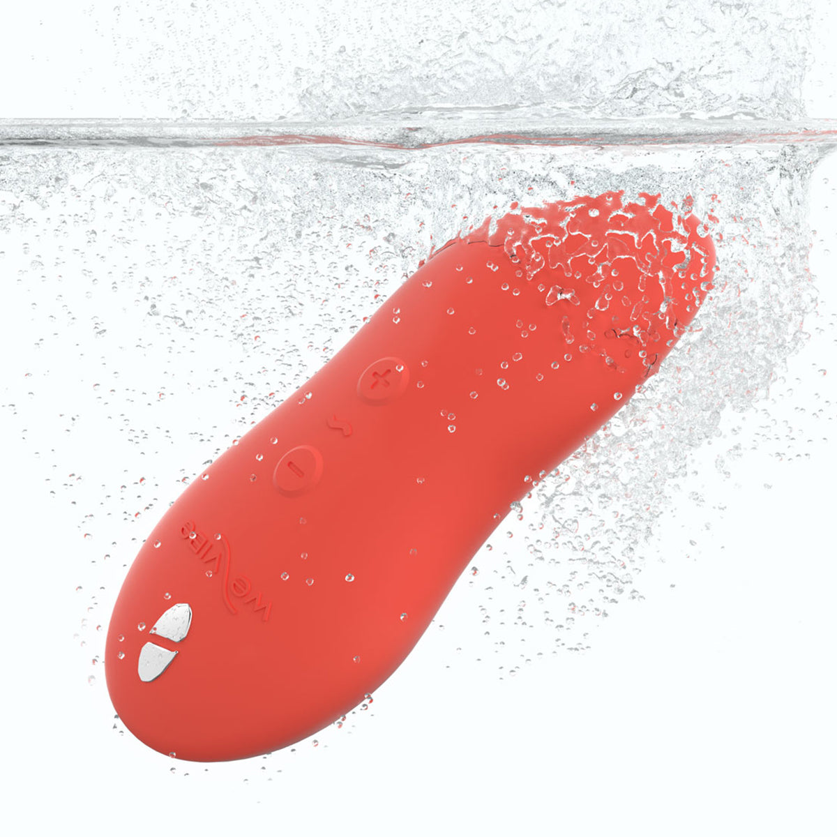 We-Vibe® Forever Favorites - Lay-On Vibrating Massager & Bullet Vibrator Special Edition Set - Red/Coral