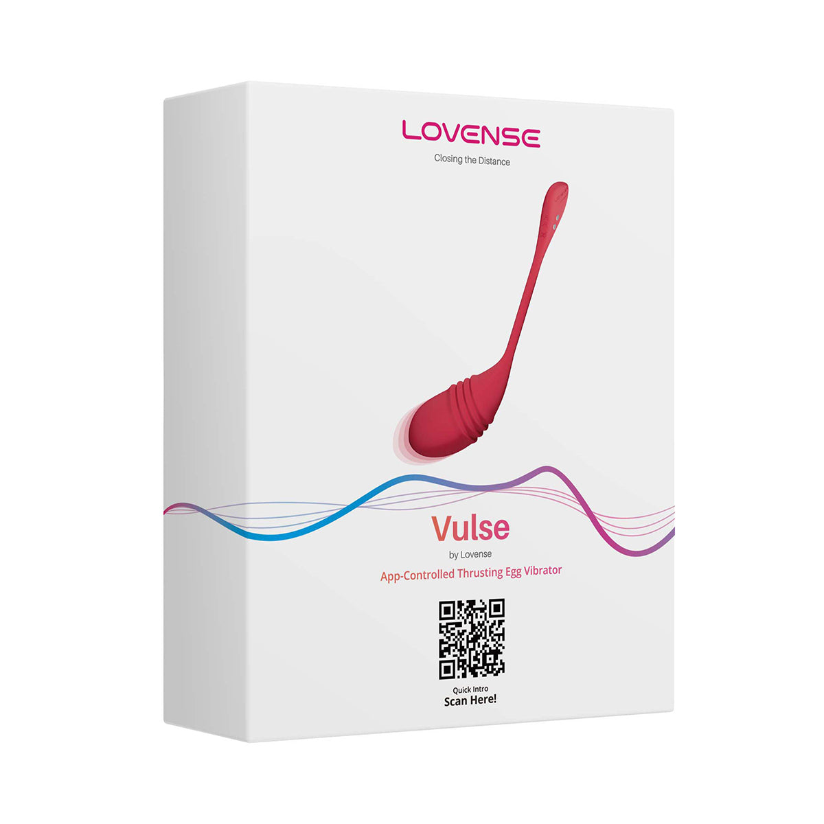 Lovense - Vulse Thrusting / Vibrating Egg - Red