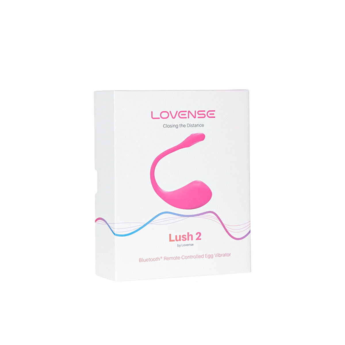 Lovense - Lush 2 - Bluetooth Wearable Vibrating Egg - Pink