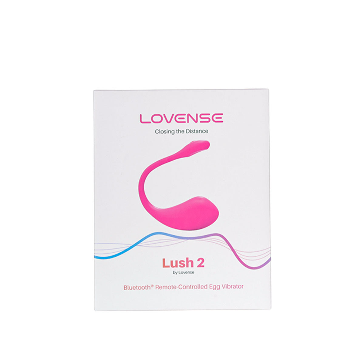 Lovense - Lush 2 - Bluetooth Wearable Vibrating Egg - Pink