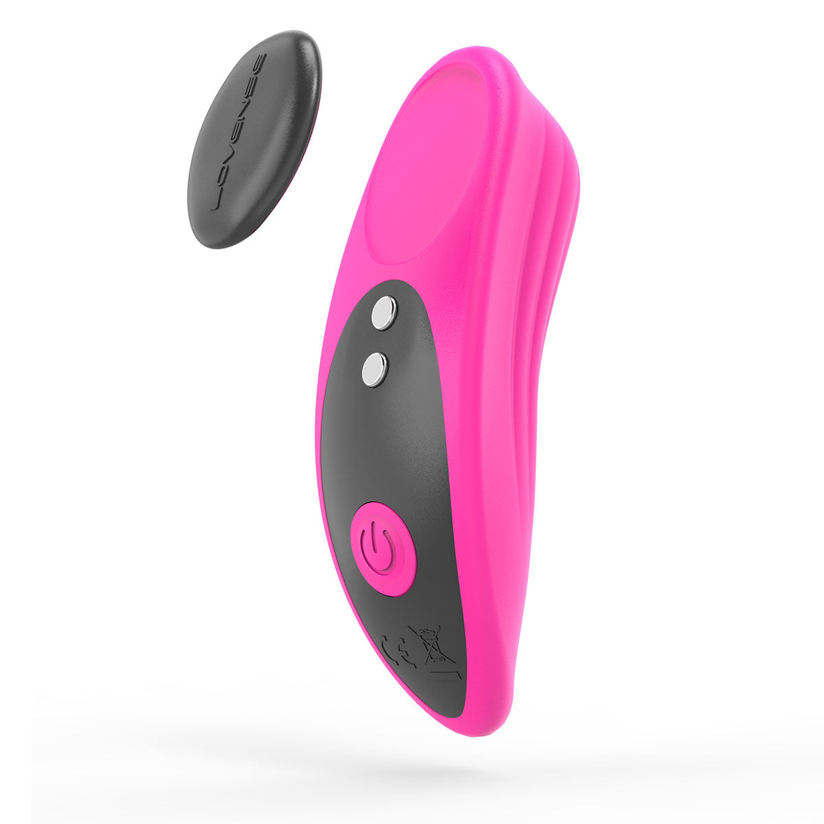 Lovense - Ferri - Bluetooth® Remote-Controlled Panty Vibrator - Pink