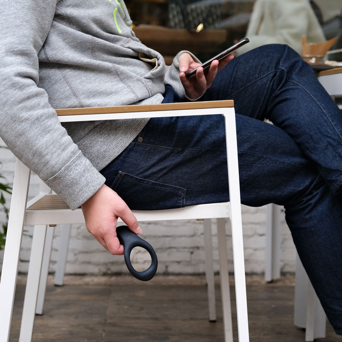 Lovense - Diamo - Bluetooth® Remote-Controlled Cock Ring - Black