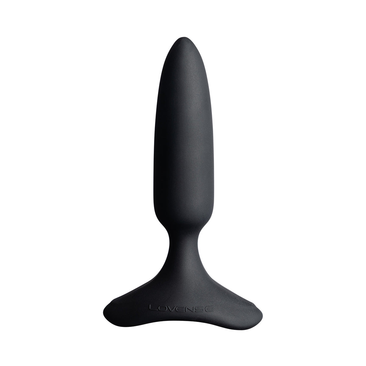 Lovense - Hush 2 Vibrating Bluetooth® Remote-Controlled Butt Plug - 1" - Black