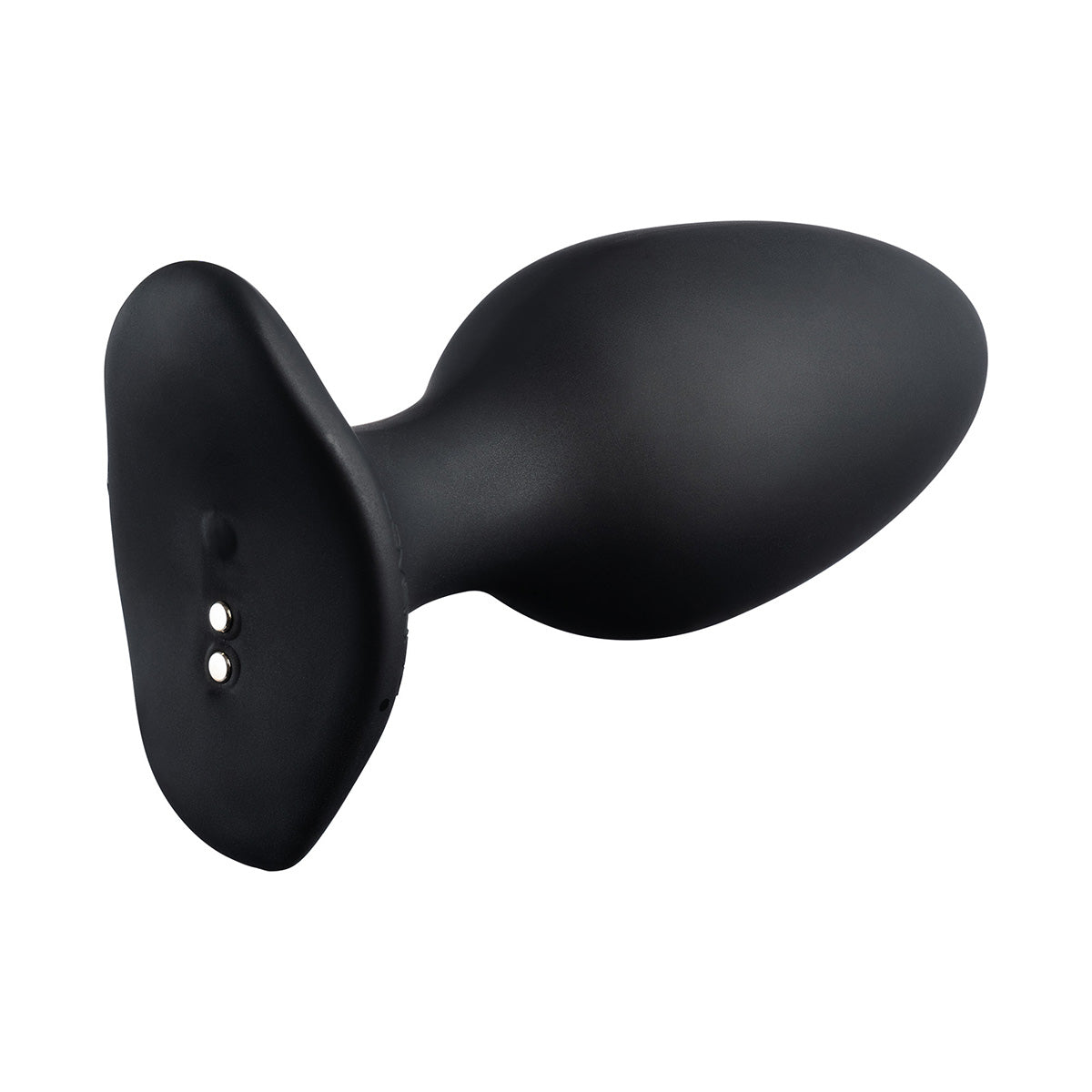 Lovense - Hush 2 Vibrating Bluetooth® Remote-Controlled Butt Plug - 2.25" - Black