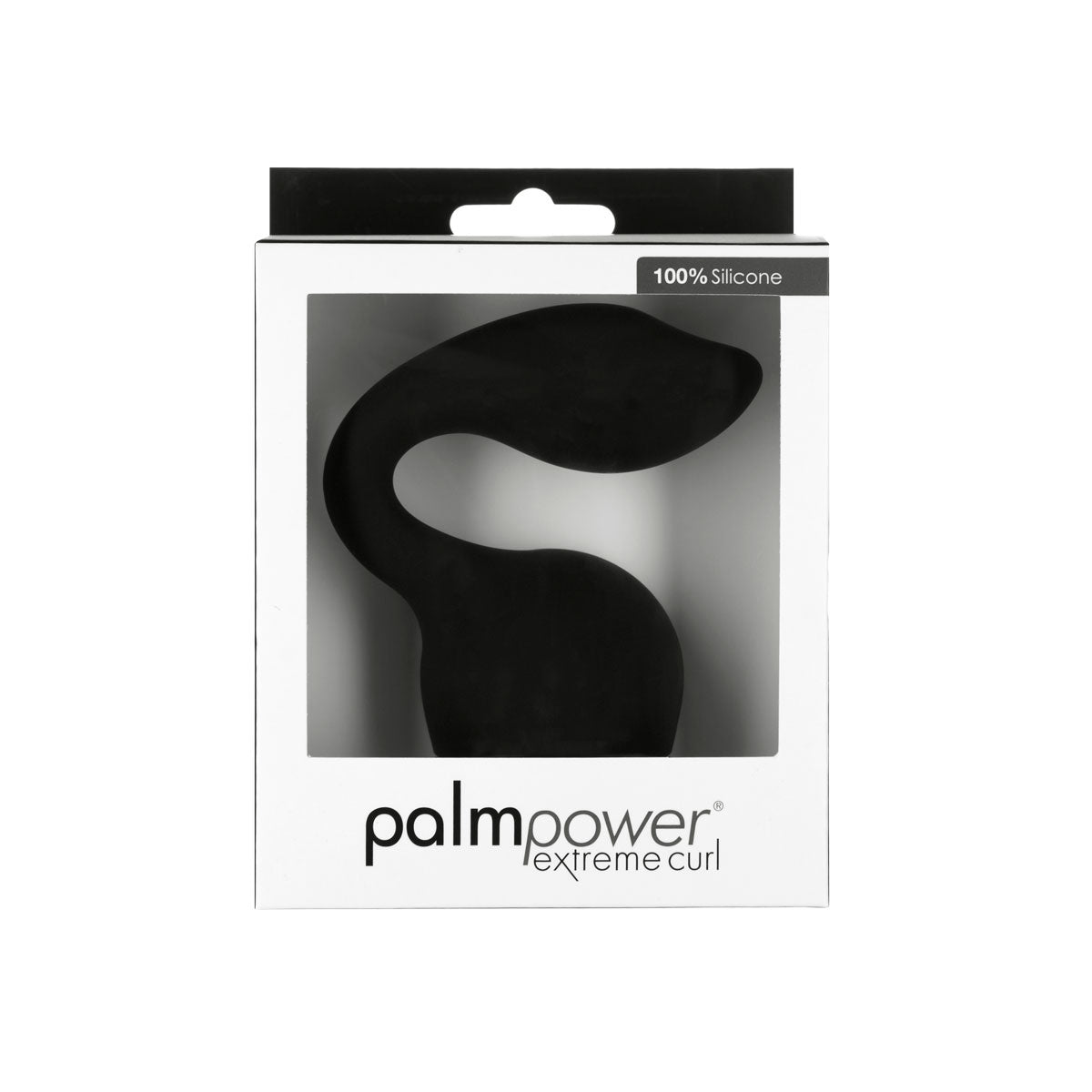 PalmPower - Extreme Curl - Silicone Massage Head - Black (For Use with PalmPower Extreme)
