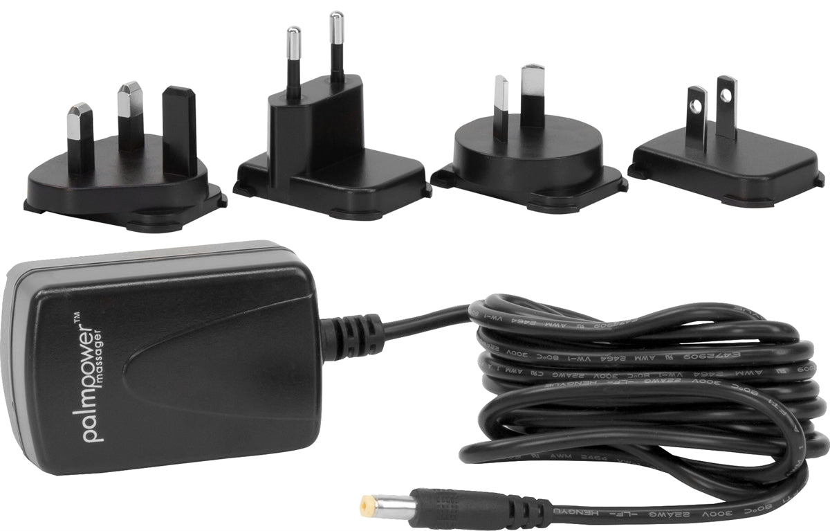 PalmPower - Personal Massage Wand - Corded with Plug-In Adapter