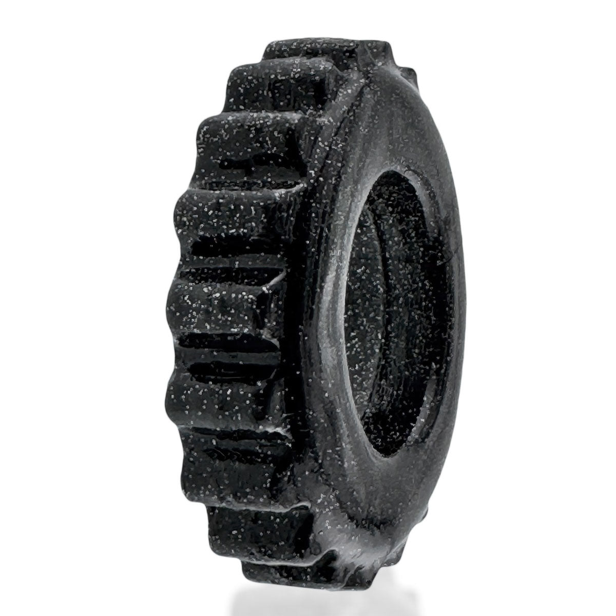OXBALLS - Plushy Padded Cockring – Black Mica