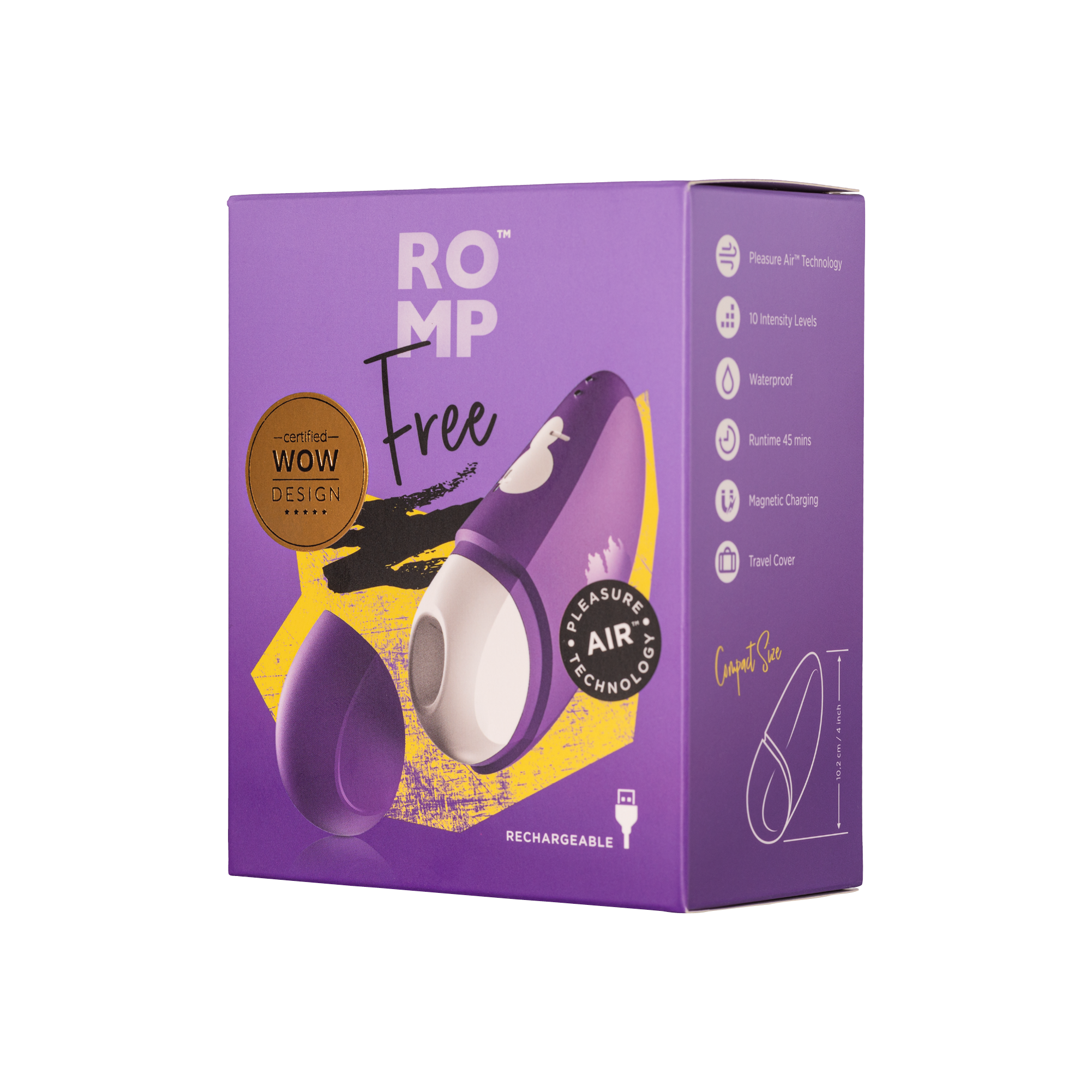 ROMP - Free - Clitoral Stimulator - Purple