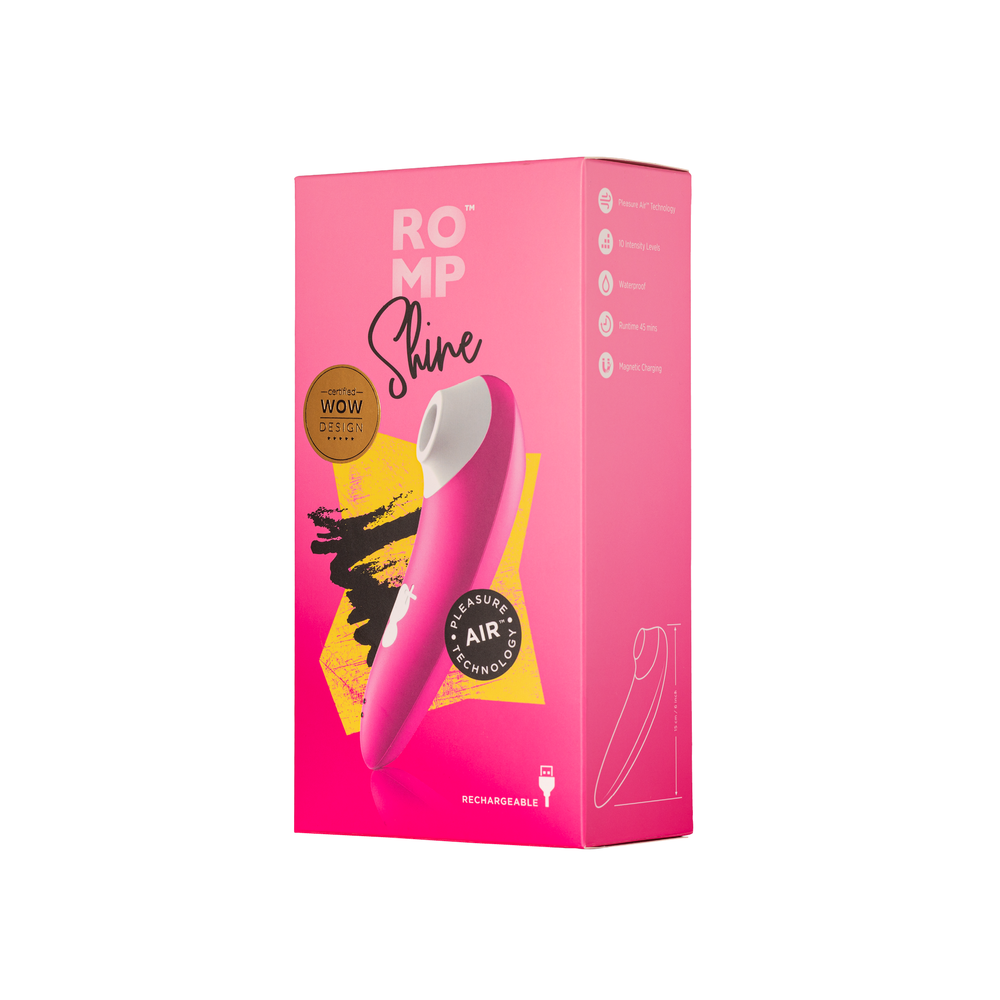 ROMP - Shine - Clitoral Stimulator - Fuchsia