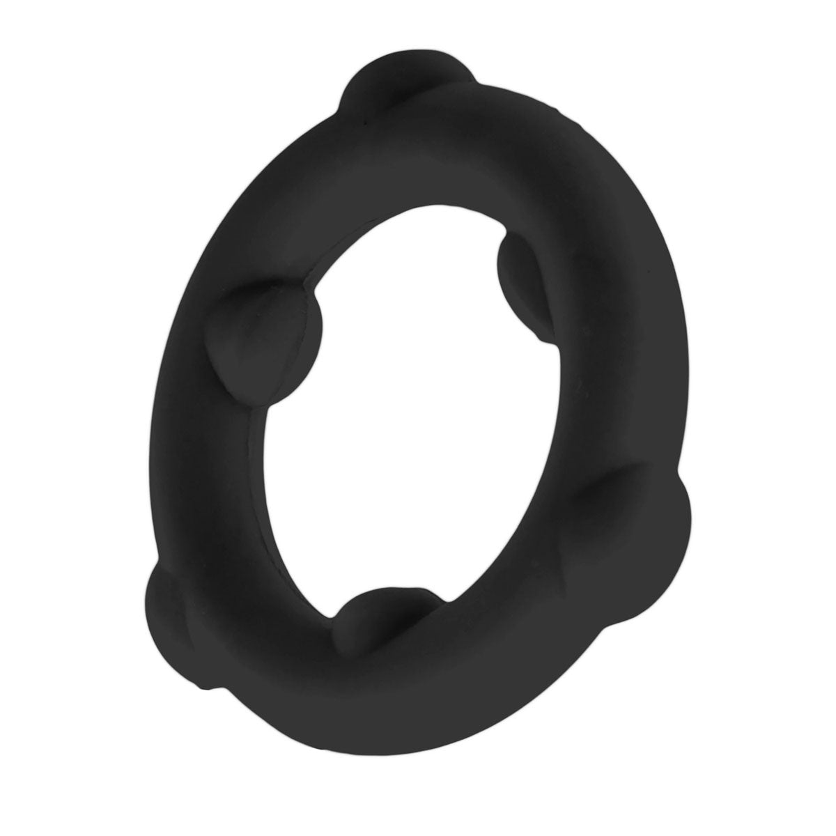 OXBALLS - Silicone Spinner Ring – Black